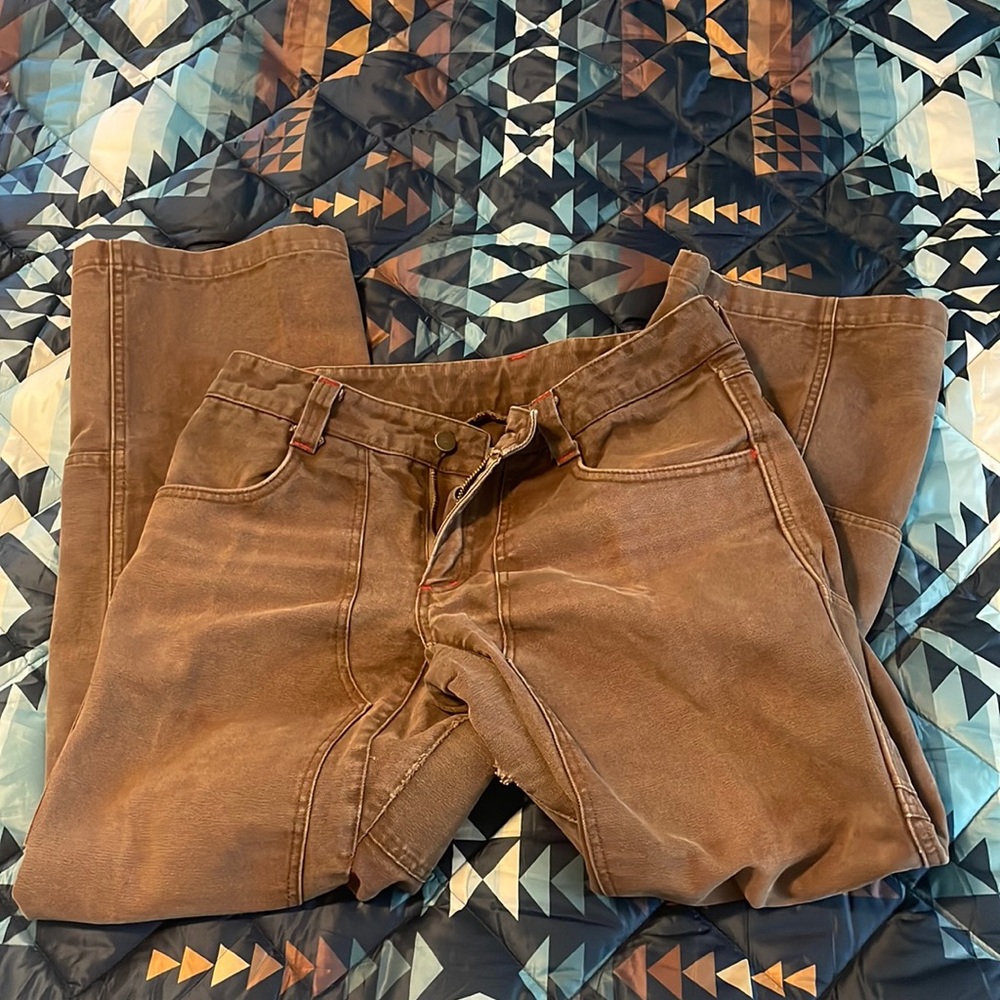 Red Ants Pants 32x31 straight cut, double knee, duck pants